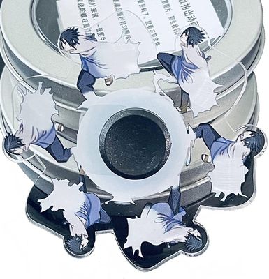 AIR Naruto Fidget Spinners Stress Relief Legetøj til Kids Dynamisk spinning top finger top Naruto Sasuke Juraya Alien Space Blue ManB