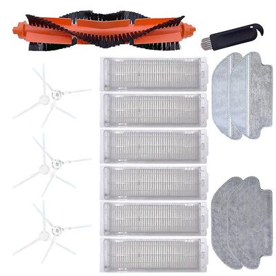 Hovedbørste Hepa Filter Side Brush Moppe Klud til Xiaomi Mijia Robot Styj02ym Mi Mop Pro For Viomi V2 Pro V3 Se V-rvclm21b