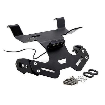 Honda CB125R CB 125R CB125 CB 125 R 2018-2021 moottoripyörän lisävarusteet takarekisterikilven pidike takalokasuoja LED Musta