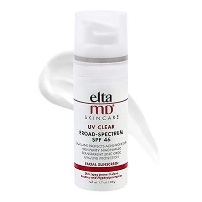 Eltamd uv klart ansikt solkrem spf 46 1,7 oz pumpe