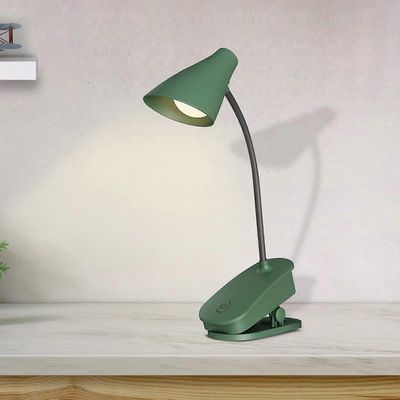 Lamppupidike Pöytävalo LED-säilytys Kannettava pöytävalo Makuuhuone Yöpöydän pidike Yövalo USB-lataus Giftdesk-lamppu Vihreä
