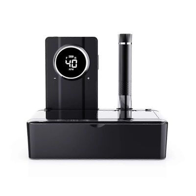 Unbrand Ammattimainen harjaton kynsiporakone 40000 RPM ladattava kannettava FK FK Musta