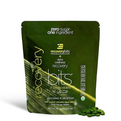 ENERGYBITS RECOVERYbitit® Chlorella-tabletit Pieni pussi 360 määrä