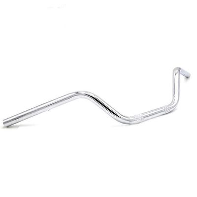 7/8 22 mm moottoripyörän ohjaustangon metallinen kahva vintage honda CB125S CB200 CG -moottoriskootterille retro musta ruosteenestotarvikkeet Silver