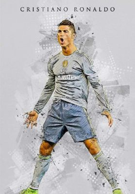 Cristiano Ronaldo Poster Tre puslespill 300/500/1000 brikker Adult Leker Dekompresjon Game Zy338Tm 300 Pieces