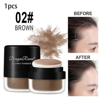 3 väriä Hair Fluffy Powder Instantly Hair Concealer Cover Instantly Black Root Cover Up Natural Instant A02
