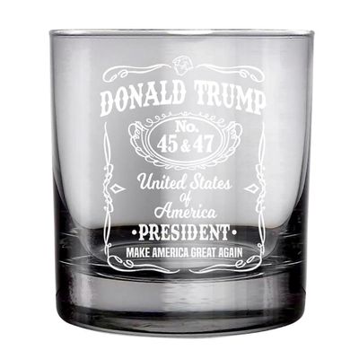 Tee Amerikasta jälleen suuri Viinilasi Henkilökohtainen ruokalaatuinen viskilasi lahjaksi Trumpin kannattajille 1pcs