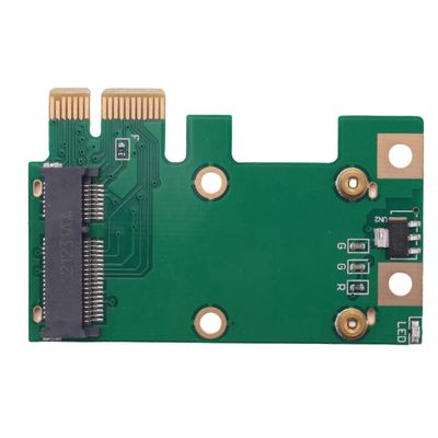PCIE-mini-PCIE-sovitinkortti, tehokas, kevyt ja kannettava mini-PCIE-USB3.0-sovitinauto Vihreä