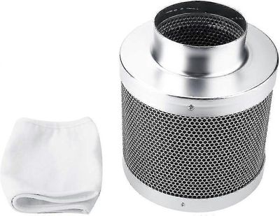 Aktiivihiilisuodattimen poistolaite, hajunkestävät hiilisuodattimet hydroponiikkaan, työpaja, koti-sinkkianodisoitu ruostumattomasta teräksestä val...