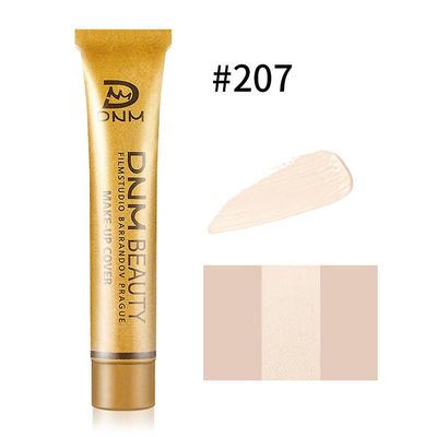 DNM Spots Blemish Full Dekning Cream Face Concealer Silkemyk Foundation 7
