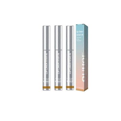 1-5kpl irrotettava huultenrajaussetti, lyijykynällä kuorittava huultenrajauskynätatuointi, pitkäkestoinen kuorinta huulitahrasta matta vedenpitävä ...