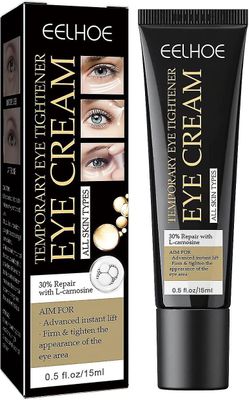 2023 Ny oppgradering Eelhoe Instant Firming Eye Cream - Strammer øyekrem, fast hud, reduserer de fine linjene, rynke, øyelokkposer, sløvhet og 1 pakke
