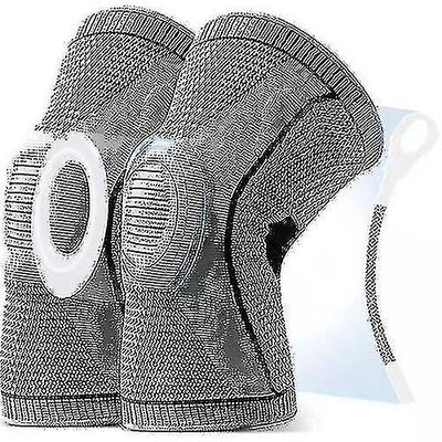 Ultra Knee Elite Polven puristus Lääketieteellinen polvituki Polven kompressioholkki XL 2PCS