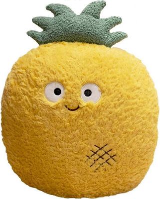 Mango pehmolelutyyny Suloinen pehmeä hedelmäpehmoeläin, jolla on hymy kasvot ja söpö ilme Melko makeat lahjat lapsille Pojille 17.7 tuumaa