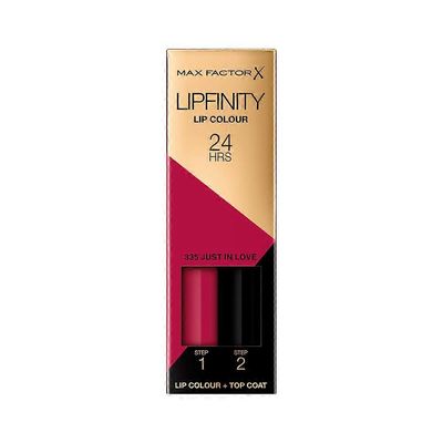 Max Factor Lipfinity Huulipuna Kaksi Askelta Uutuus Laatikossa - 335 Rakastunut 335 vain rakastunut