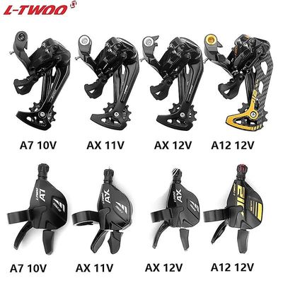 Ltwoo Mtb Bike Rear Derailleurs A5 A7 På 9/10/11/12-speed Trigger Shifter Mountain Shift Groupset 12v Kompatibel Sram Shimano 10S A7 et sæt GS