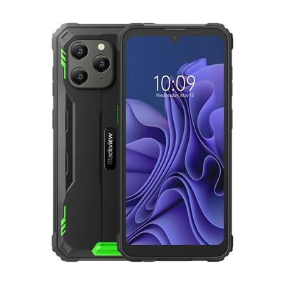 Blackview BV5300 Kestävä puhelin älypuhelin IP68 vedenpitävä 6580mAh 4 + 64GB Vihreä