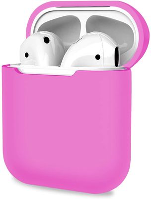 AIR Beskyttelsesdækselbestandigt etui til Apple AirPods 1 2 -Pink