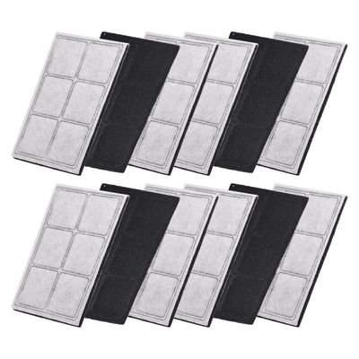 Yhteensopiva Drinkwell Platinum Cat -suihkulähdesuodattimien kanssa 12kpl vaihtosuodattimia valkoinen