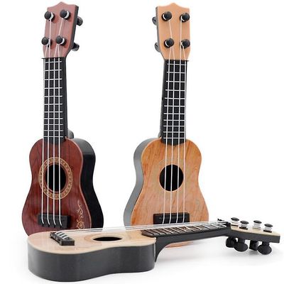 Yunshu Ukulele børns mini firestrenget guitar musik oplysning instrument beige