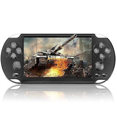 Jasoup 2021 Ny opgradering 5.1inch håndholdt Gaming Player 16GB Rom Psp Console Hand Game Machine Indbygget 10000 sort