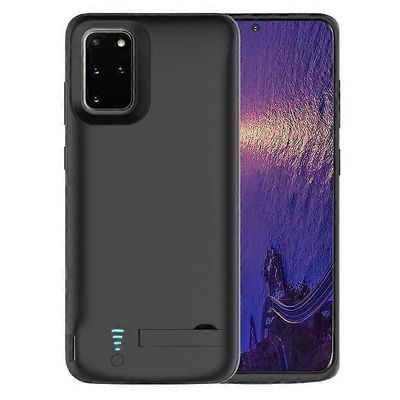 E47-yhteensopiva Samsung Galaxy S20 Plus 5G / 4G 6000mAh puhelimen kanssa Ladattava laajennettu akku pehmeä TPU Edge -latauskotelo fo Kuten