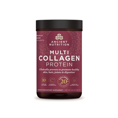 Ancient Nutrition Muinainen ravitsemus Multi Collagen Proteiini C-vitamiini ja probiootit 8.6 oz
