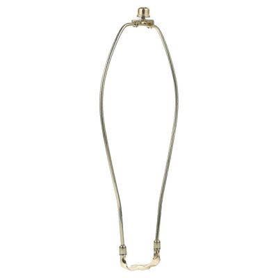 Harppulampun kiinnitysteline pöytävalaisimille Lattiavalaisimet suojaavat polttimoa Kestävä rauta 31,50X11,80X2,40cm 1Setti Golden 31.50X11.80X2.40CM