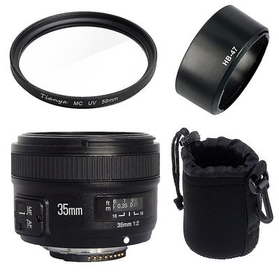 Mikasa Yn35mm F2n Linse Vidvinkel Stor blænde fast automatisk fokus linse til Nikon D7100 D3200 D3300 D3100 D5200