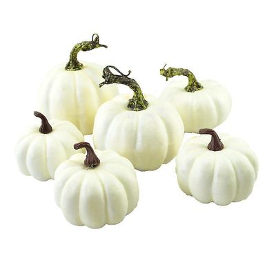 6kpl keinotekoista kurpitsaa, väärennettyä kurpitsaa, syksyn koristelua kiitospäiväksi Halloween-jouluksi