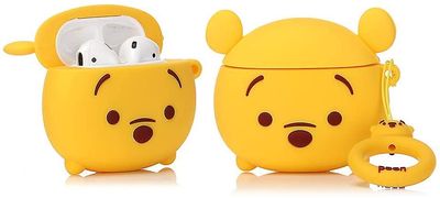 AIR Silikone etui kompatibel egnet til Airpods 12DSN 3D Avatar Anime Series (Winnie)