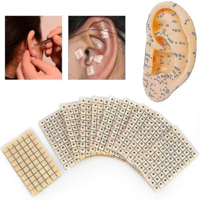 600kpl kertakäyttöinen vaccaria akupunktio korva siemenet Vaihtoehto kiinalainen lääketiede