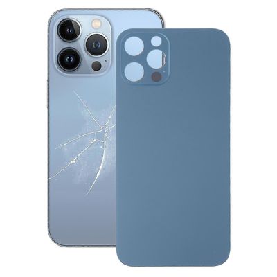Helppo vaihtaa lasinen taka-akun kansi iPhone 13 Pro Maxille Sininen