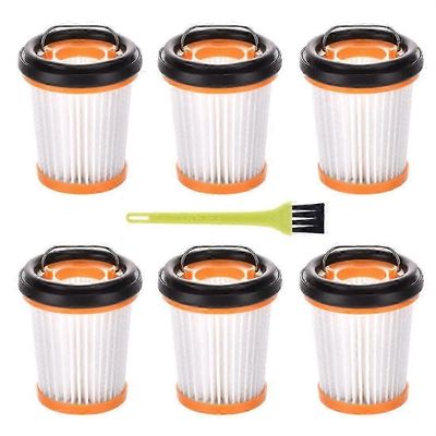 6 kpl pölynimurisuodatin Shark Ion W1 -johdottomaan käsikäyttöiseen pölynimuriin. Suodattimet Shark Wandvac WV200 WV201 -imurille.