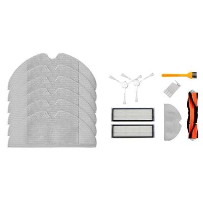 Støvsugere Dele Tilbehør til Xiaomi Mijia 1c Rengøring Cloth Moppe &1set Side Brush Hovedbørste Filtre Moppe Blodprop