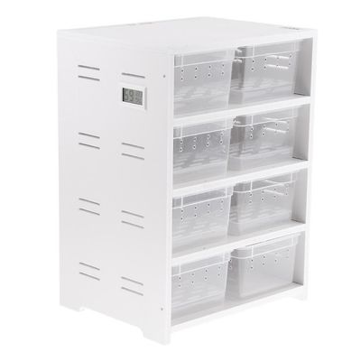 Kasvatuslaatikko matelijalle talvella 8 jalostuslaatikkoa jalostuskaappi valkoinen