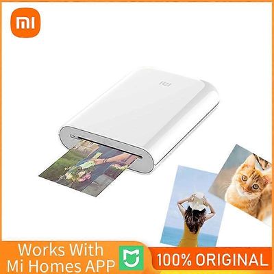 Aiyuego Valokuvatulostin 300dpi kannettava mini taskukuvatulostin Only 50 pcs paper