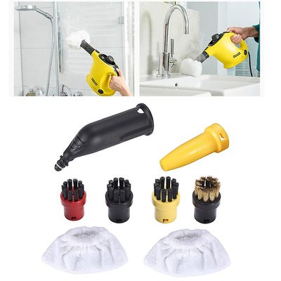 Forlængerkraftdyse Mop Pad Kit til Karcher Damprens Sc 1 2 4 Si 4 Sg 4 Støvsuger fejemaskine Udskift