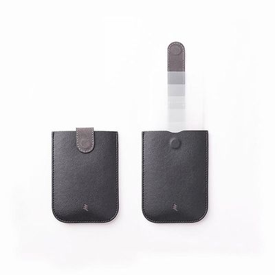 2022 DAX V3 Mini Slim bærbare kortholdere trukket design Mænd tegnebog gradient farve 5 kort penge kort kvinder pung V3-Sort