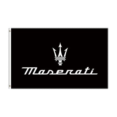 Bolongking 3x5 fot MASERATI-logo Flagg polyestertrykt racerbilbanner for dekor C 90x150cm