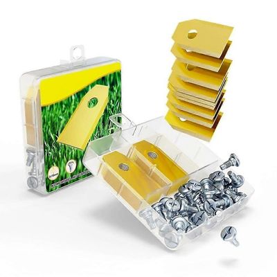 36 kpl vaihtoteräpakkaus robottiruohonleikkurille, yhteensopiva Segway Navimow i105E/i108E/H500E-VF/H800E-VF kanssa