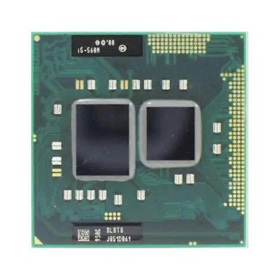 Core i5-560M prosessori - kanta PGA 988 2 ydintä 4 säiettä 2,66 GHz 3 Mt L3-välimuisti 35 W.