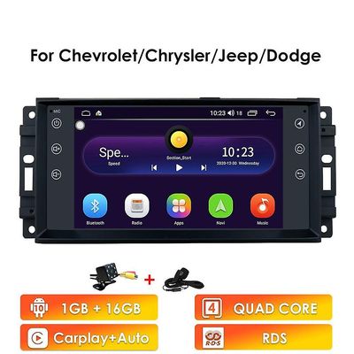 Bicaco 7 "universal bil autoradio til jeep Grand Cherokee kompas Patriot Wrangler Dodge Chevrolet Chrysler 2din GPS stereohovedenhed 1G 16G-Carplay-C8