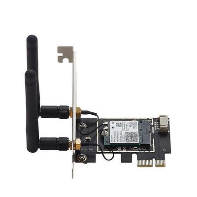 WiFi 7 BE200 PCI-E WiFi-kortti Bluetooth 5.4 Tri Band 2.4G &5G &6GHz 8774Mbps langaton BE200-verkko Ca Musta