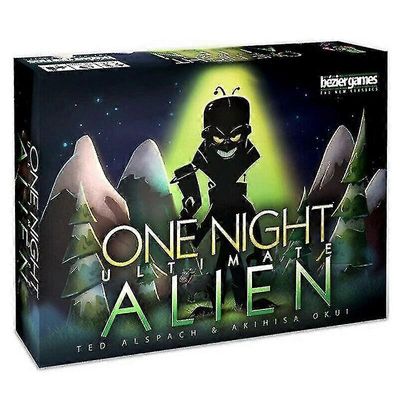2025 Korttipelit Alien One Night Ultimate Alien Werewolf -kortit Lautapeli Sinetöity Fridens Party -lahjalelu