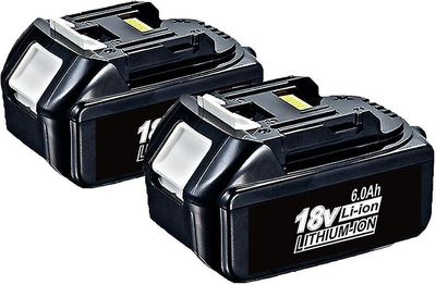 2 Pack För Makita 18v Batteri 8.0 Ah Lxt Li-ion Bl1850b Bl1830b Bl1860b Sladdlös