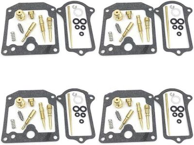 Kaasuttimen uudelleenrakennussarja Moottoripyörän kaasuttimen korjaus SUZUKI GS750 1977 1978 1979 GS 750 Carb Jet -tiivisteen tiivisteen uudelleenr...