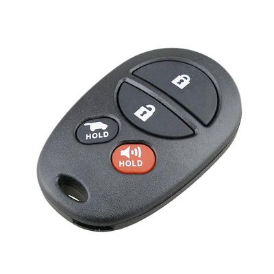 4 knapper nøkkelfri oppføring ekstern bil nøkkel fob for Toyota Avalon Solara 2005 2006 2007 2008