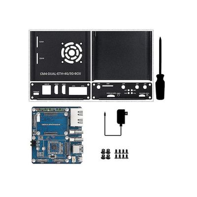 For cm4 dual gigabit Ethernet-port utvidelseskort kjernekort databehandlingsmodul med sak Eu-plugg