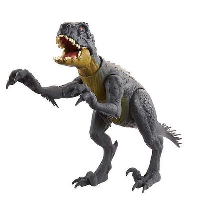 Campfaction Scorpios Rex äänitehosteella, Camp Cretaceous liikkuvilla nivelillä + kynsi, Whip Tail &; Roar Sound, dinosauruslelu, alkaen 4 vuotta